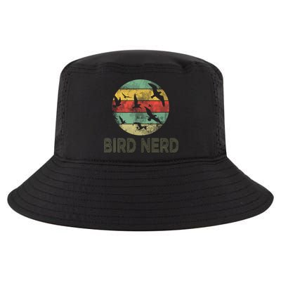 Retro Vintage Birding Bird Watching Funny Bird Watcher Cool Comfort Performance Bucket Hat
