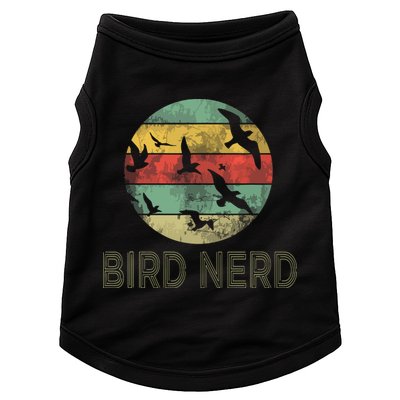 Retro Vintage Birding Bird Watching Funny Bird Watcher Doggie Tank