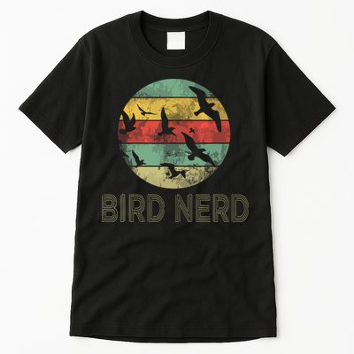 Retro Vintage Birding Bird Watching Funny Bird Watcher Tall T-Shirt