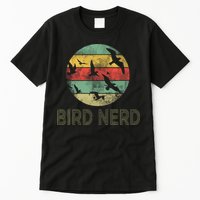 Retro Vintage Birding Bird Watching Funny Bird Watcher Tall T-Shirt