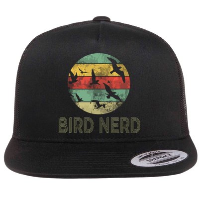 Retro Vintage Birding Bird Watching Funny Bird Watcher Flatbill Hat