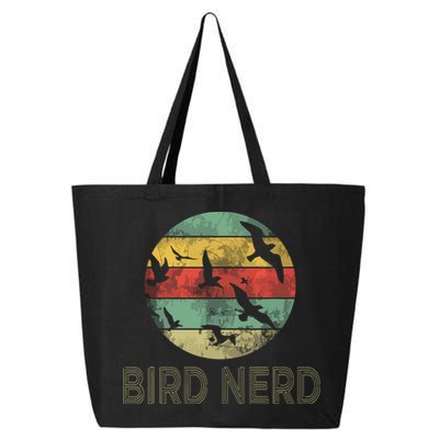 Retro Vintage Birding Bird Watching Funny Bird Watcher 25L Jumbo Tote