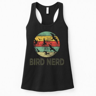 Retro Vintage Birding Bird Watching Funny Bird Watcher Womens Tank Top