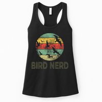 Retro Vintage Birding Bird Watching Funny Bird Watcher Womens Tank Top