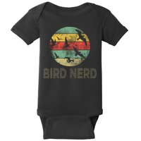 Retro Vintage Birding Bird Watching Funny Bird Watcher Baby Bodysuit