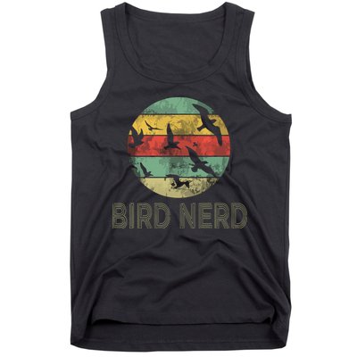Retro Vintage Birding Bird Watching Funny Bird Watcher Tank Top