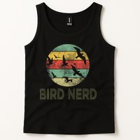 Retro Vintage Birding Bird Watching Funny Bird Watcher Tank Top