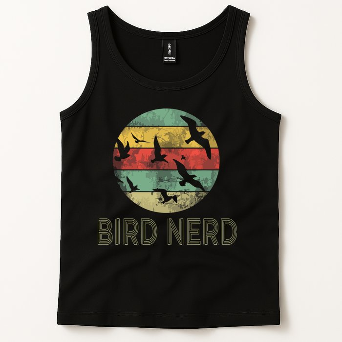 Retro Vintage Birding Bird Watching Funny Bird Watcher Tank Top