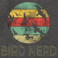 Retro Vintage Birding Bird Watching Funny Bird Watcher Vector Backpack