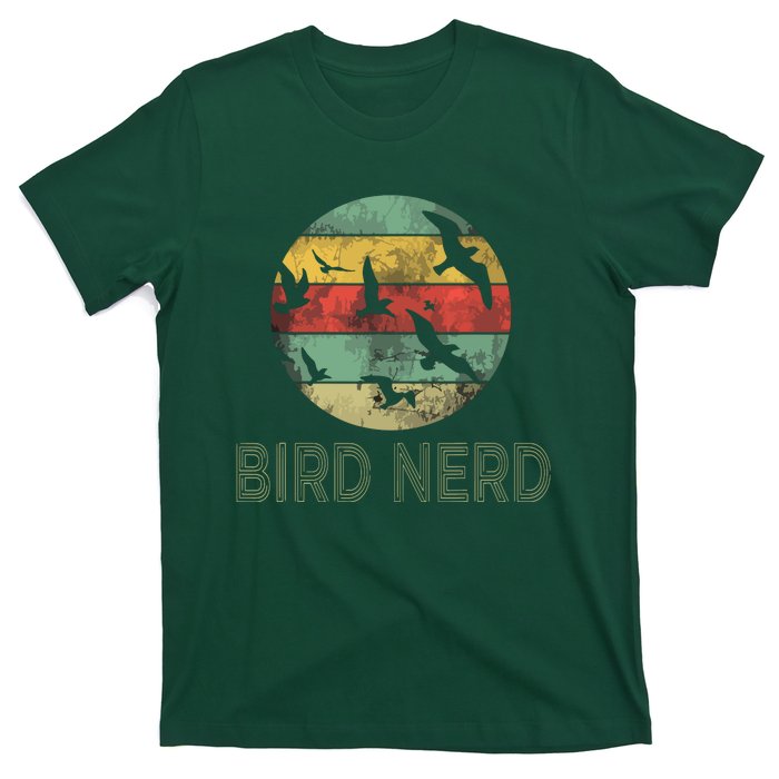 Retro Vintage Birding Bird Watching Funny Bird Watcher T-Shirt