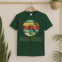 Retro Vintage Birding Bird Watching Funny Bird Watcher T-Shirt