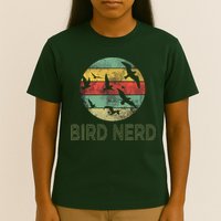 Retro Vintage Birding Bird Watching Funny Bird Watcher T-Shirt