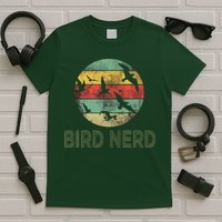 Retro Vintage Birding Bird Watching Funny Bird Watcher T-Shirt
