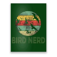 Retro Vintage Birding Bird Watching Funny Bird Watcher Poster
