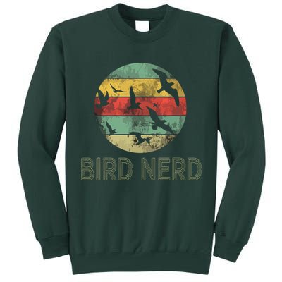 Retro Vintage Birding Bird Watching Funny Bird Watcher Tall Sweatshirt