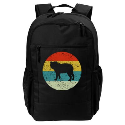 Retro Vintage Bulldog Daily Commute Backpack