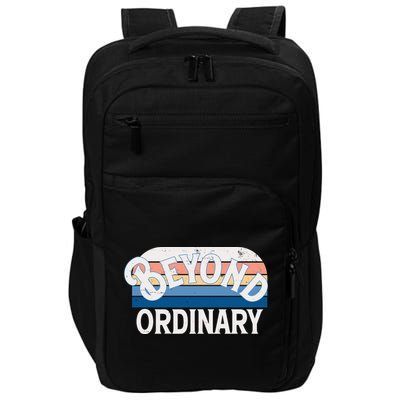 Retro Vintage Beyond Ordinary Impact Tech Backpack