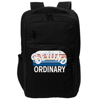 Retro Vintage Beyond Ordinary Impact Tech Backpack