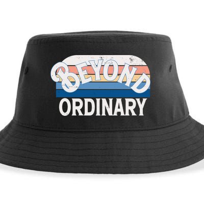 Retro Vintage Beyond Ordinary Sustainable Bucket Hat