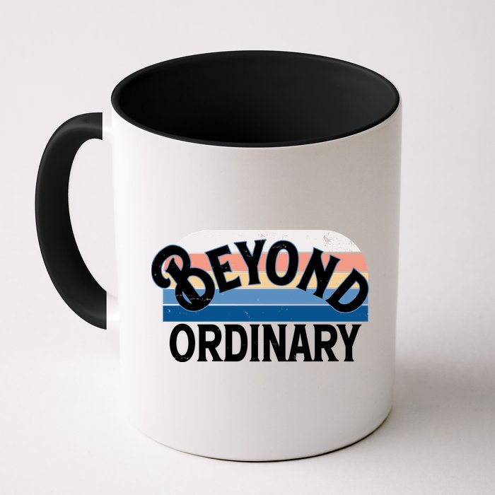 Retro Vintage Beyond Ordinary Mug