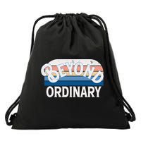 Retro Vintage Beyond Ordinary Drawstring Bag