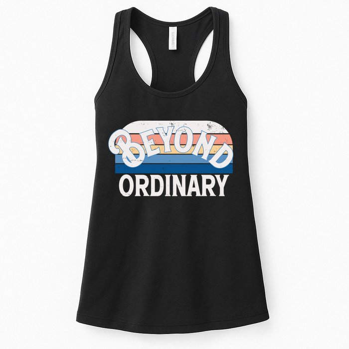 Retro Vintage Beyond Ordinary Womens Tank Top