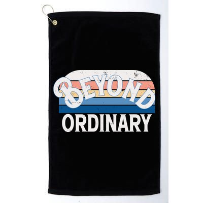 Retro Vintage Beyond Ordinary Golf Towel