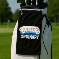 Retro Vintage Beyond Ordinary Golf Towel