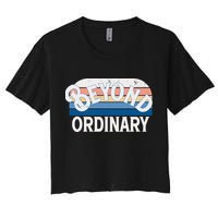 Retro Vintage Beyond Ordinary Crop Top
