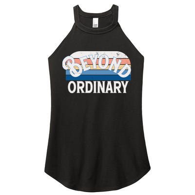 Retro Vintage Beyond Ordinary Women's Perfect Tri Rocker Tank