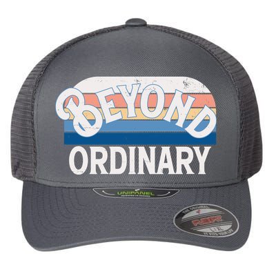 Retro Vintage Beyond Ordinary Flexfit Unipanel Trucker Cap