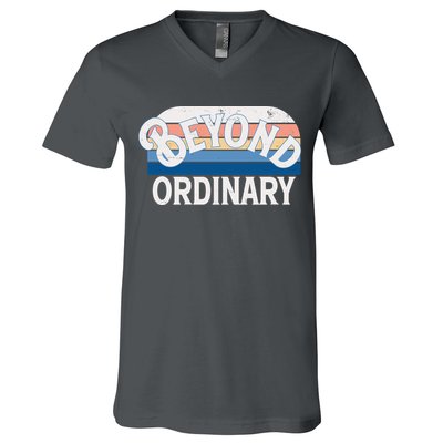 Retro Vintage Beyond Ordinary V-Neck T-Shirt