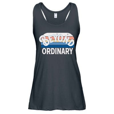 Retro Vintage Beyond Ordinary Ladies Essential Flowy Tank