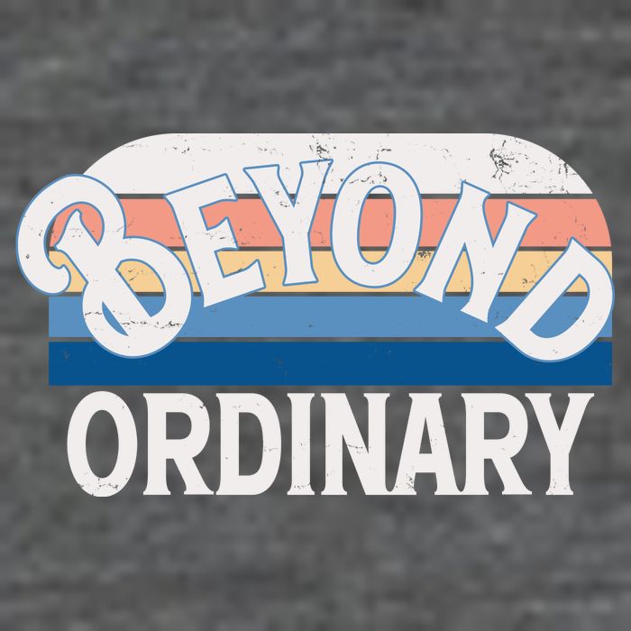 Retro Vintage Beyond Ordinary Flat Bill Trucker Hat