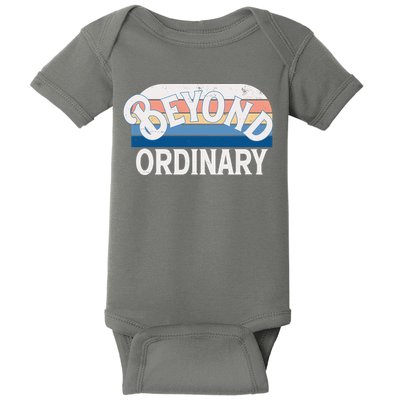 Retro Vintage Beyond Ordinary Baby Bodysuit