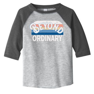 Retro Vintage Beyond Ordinary Toddler Fine Jersey T-Shirt