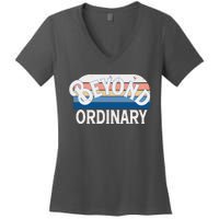 Retro Vintage Beyond Ordinary Women's V-Neck T-Shirt