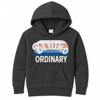 Retro Vintage Beyond Ordinary Kids Hoodie