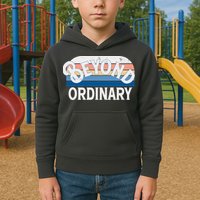Retro Vintage Beyond Ordinary Kids Hoodie