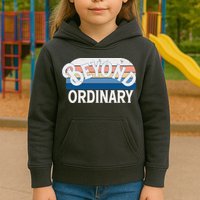 Retro Vintage Beyond Ordinary Kids Hoodie