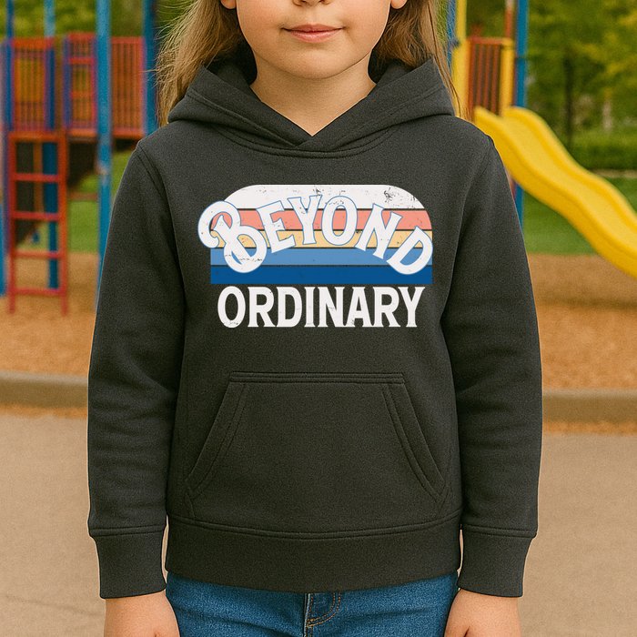 Retro Vintage Beyond Ordinary Kids Hoodie
