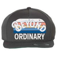 Retro Vintage Beyond Ordinary Wool Snapback Cap