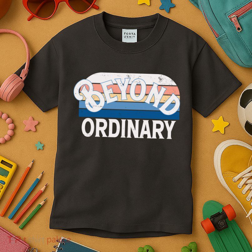 Retro Vintage Beyond Ordinary Kids T-Shirt