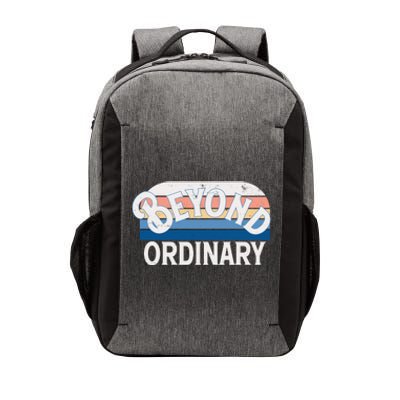 Retro Vintage Beyond Ordinary Vector Backpack