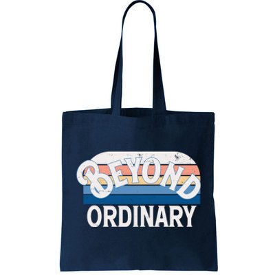 Retro Vintage Beyond Ordinary Tote Bag