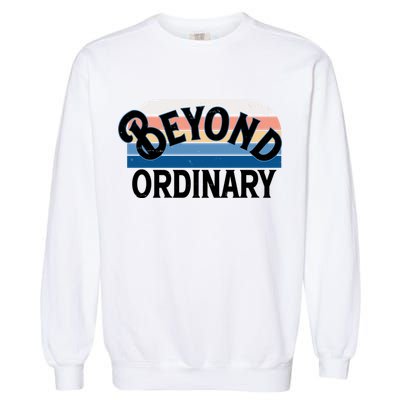 Retro Vintage Beyond Ordinary Garment-Dyed Sweatshirt