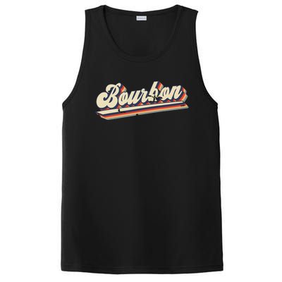 Retro Vintage Bourbon Whisky Whiskey PosiCharge Competitor Tank