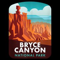 Retro Vintage Bryce Canyon National Park Bucket Hat