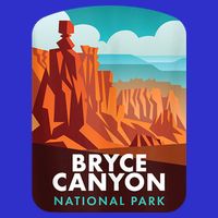 Retro Vintage Bryce Canyon National Park Long Sleeve Shirt