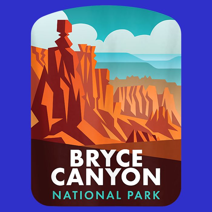 Retro Vintage Bryce Canyon National Park Long Sleeve Shirt